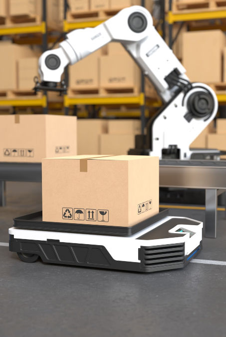 AGV wireless control with URLCC network