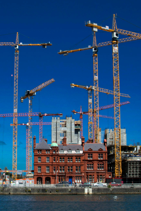 Wireless 5G for construction sites