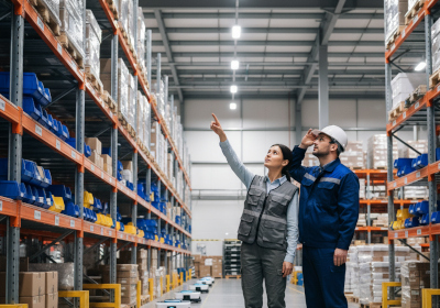Accelerated project roll-out for AGV and AMR in warehouses, with reliable wireless networks